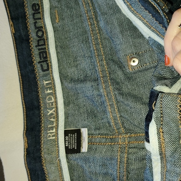 Claiborne Relaxed Fit‎ Sz. 46x30 Mens Blue Jeans - Picture 2 of 14